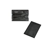 (onyx) Victorinox Swiss Card & pouch - manicure Swisscard kit - various colours