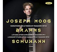 ONYX4236 Moog,joseph Brahms: Variations On A Theme By Paganini, Op. 35/... CD