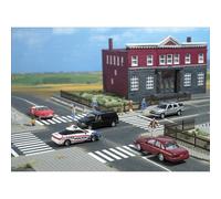 OO Gauge Busch Cross Road Self Adhesive HO Scale 9712
