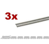 OO gauge flexible wooden sleeper track (nickel silver rail) Peco SL-100 - 914mm