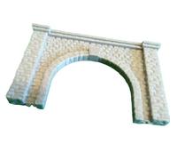 OO Gauge Railway Tunnel Entrance Stonework Single Track Model Train Portal
