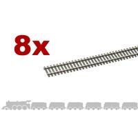 OO/HO Finescale flexible wooden sleeper track (nickel silver rail) Peco SL-100F