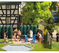 OO/HO Garden Furniture Set Busch 1189