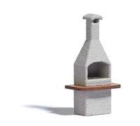 Chimney Style BBQ with Glowing Fire Effect Kit