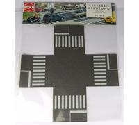 BNIB OO / HO BUSCH 7074 PEDESTRIAN CROSSING / CROSS ROAD Self Adhesive