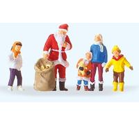Preiser 29098 Father Christmas with Children Figure HO