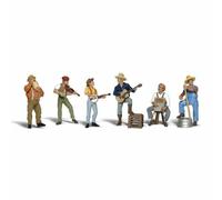 Woodland Scenics OO/HO Gauge Figures A1902 Jug Band - 6 Figures
