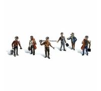 Woodland Scenics Model Figures – Miners WOOA1933 – HO/OO Gauge