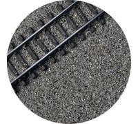 OO/HO Gauge Model Railway Track Ballast - Dark Grey | 500g | Model Railway Scenery Material