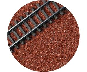 OO/HO Gauge Model Railway Track Ballast - Lanarkshire Red Granite | 1kg | Model Railway Scenery Material