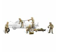 OO/HO Gauge Service Station Attendants (6) Woodland scenics A1948