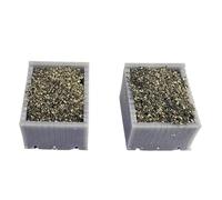 OO/HO Gauge Sleeper Buffer Stop Kit x 2 - Model Railway Track End with Scenic Materials - Resin Unpainted