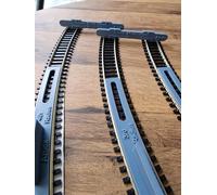 OO/HO Gauge Track Radius Template Guide and Spacer Set compatible with Hornby and Peco
