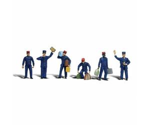 OO/HO Gauge Train Personnel (6) Woodland scenics A1847