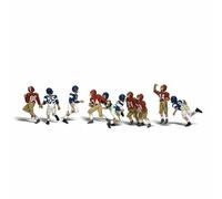 OO/HO Gauge Youth Football Players (10) Woodland scenics A1895