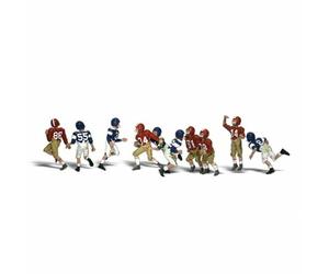OO/HO Gauge Youth Football Players (10) Woodland scenics A1895