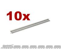 OO/HO Setrack Quad Straight Tracks Peco ST-204 with code 100 nickel silver rail