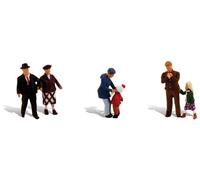 Woodland Scenics A1956 HO/OO Gauge Young & Old Figures