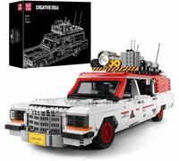 OO Mould King 10071 Ghost Bus 2468 Pcs Building Blocks Ambulance New OVP