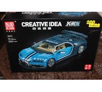 OO Mould King 10111 Car Kai Ronn Racing Car 1222 Pcs Building Blocks New