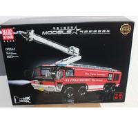 Oo Mould King 19004 S Pneumatic Airport Rescue Fire Brigade Klemmsteine 6653 Pcs