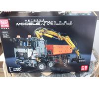Oo Mould King 19007 Technology Truck Radio Controlled Klemmbausteine + Crane