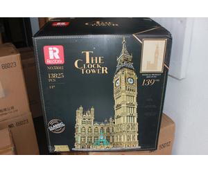 OO Reobrix 55012 Church The Clock Tower Building Bricks 13825 Pieces 139Cm High
