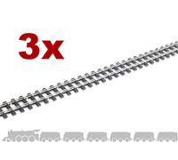 OO9/HOe Mainline Flexible Tracks Peco SL-404 wooden sleepers code 80 rail 914mm