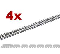 OO9/HOe Mainline Flexible Tracks Peco SL-404 wooden sleepers code 80 rail 914mm