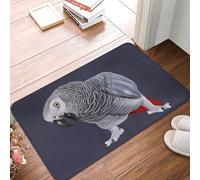 OOAHJEID Bathroom door mat Bathroom Mat African Grey Parrot Doormat Kitchen Carpet Entrance Door Rug Home Decor