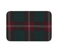 OOAHJEID Bathroom door mat Non-slip Rug Doormat Bath Mat Crawford Scottish Tartan Floor Carpet Entrance Door Decor