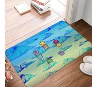 OOAHJEID Bathroom door mat Stardew Valley Game Kitchen Non-Slip Carpet Junimos Variant Living Room Mat Welcome Doormat Home Decor Rug