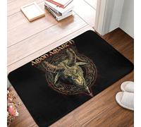 OOAHJEID Flannel absorbent door mat Amon Amarth Non-slip Floor Mat Dust-proo Carpet Rug