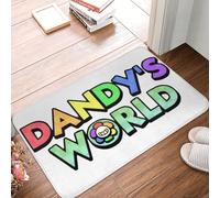 OOAHJEID Flannel absorbent door mat Dandy's World Non-slip Floor Mat