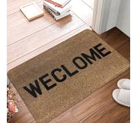 OOAHJEID Flannel absorbent door mat Still Game Quote - Weclome Anti-slip Floor Mat Washable Carpet Rug