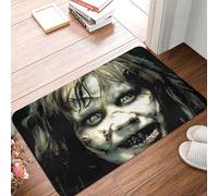 OOAHJEID Flannel absorbent door mat The Exorcist Horror Movie Anti-slip Floor Mat Carpet Rug