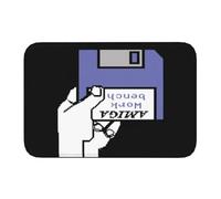OOAXBEED Amiga 500 Novelty Doormat Entrance Kitchen Door Floor Mats Commodore C64 Game Atari Workbench Cult Bedroom Rug Carpet Footpad