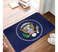 OOAXBEED Anti-Slip Doormat Kitchen Mat Flag Of The President Of The United States Of America Hallway Carpet Welcome Rug Bedroom Decor