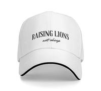 OOAXBEED Baseball Cap Raising Lions Not Sheep Cap Baseball Cap New hat Beach hat Winter hat for Man Women's