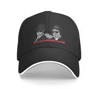 OOAXBEED Baseball Cap The Blues Brothers We're on a Mission from GOD Baseball Cap Thermal Visor Hat for Girls Men's