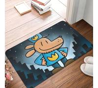 OOAXBEED Custom Dogs Man Doormat Mat Anti-Slip Bath Kitchen Toilet Rug Carpet