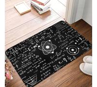OOAXBEED Custom Geek Math Teacher Doormat Mat Anti-Slip Science Physics Bath Kitchen Toilet Rug Carpet