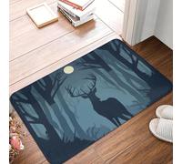 OOAXBEED Deer Fantasy Front Floor Door Entrance Mat Indoor Kitchen Bathroom Doormat Garage Carpet Rug-24x36 inch