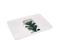 OOAXBEED Fiddle Leaf Abstract - Naturelle Anti-slip Doormat Floor Mat Sand Rug for Kitchen Entrance Home Living room Footpad Mats