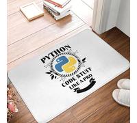 OOAXBEED For Python Lovers Anti-slip Doormat Floor Mat Durable Carpet Rug for Kitchen Entrance Home Bathroom Living room Footpad Mats
