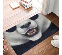 OOAXBEED Giant Panda Bear Doormat Non-Slip Entrance Bath Kitchen Door Floor Mat Animal Garage Carpet Rug-16x24 inch