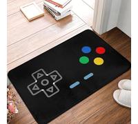 OOAXBEED I Am Always In Control Front Door Mat Anti-Slip Outdoor Absorbent Game Controller Doormat Kitchen Balcony Entrance Rug Carpet-16x24 inch