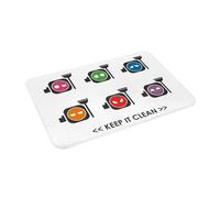 OOAXBEED Keep it Clean Emotions Anti-slip Doormat Floor Mat Absorbent Mat Carpet Rug for Kitchen Entrance Home Bedroom Footpad Mats