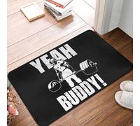 OOAXBEED Kitchen Non-Slip Carpet YEAH BUDDY Ronnie Coleman Bedroom Mat Welcome Doormat Floor Decor Rug