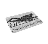OOAXBEED Know Thyself - Roman Mosaic - Greek Text Non-slip Doormat Floor Mat Carpet Rug for Kitchen Entrance Home Balcony Footpad Mats
